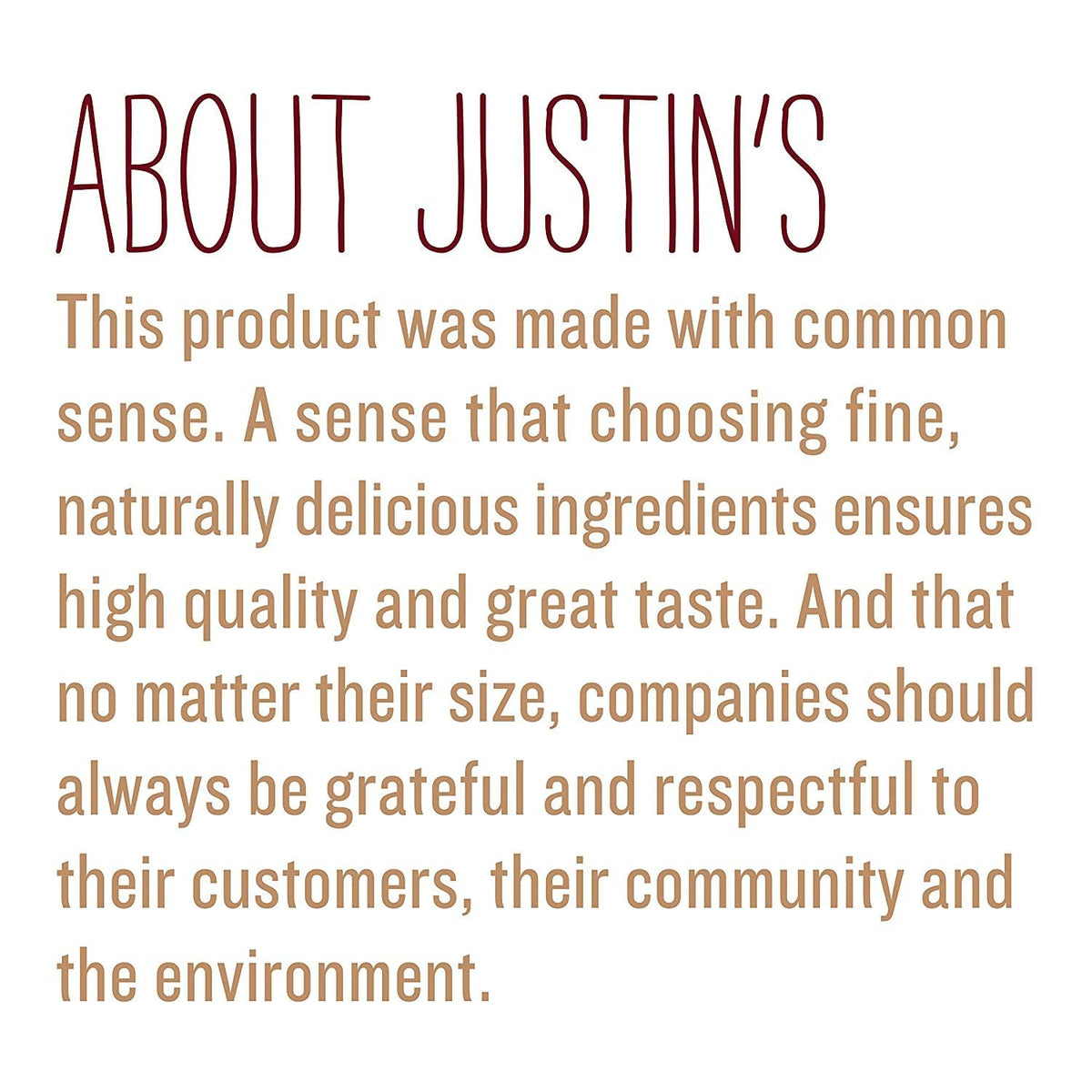 Justin's Chocolate Hazelnut & Almond Butter with Organic Cocoa — No Stir, Gluten-Free, 16 oz Jar (6 Pack)