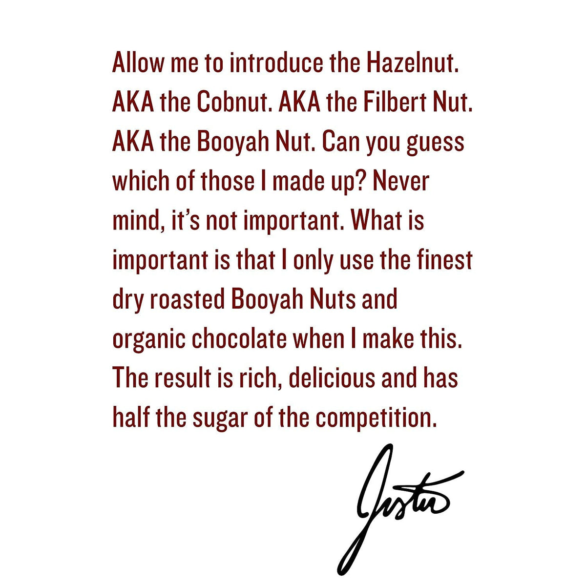Justin's Chocolate Hazelnut & Almond Butter with Organic Cocoa — No Stir, Gluten-Free, 16 oz Jar (6 Pack)