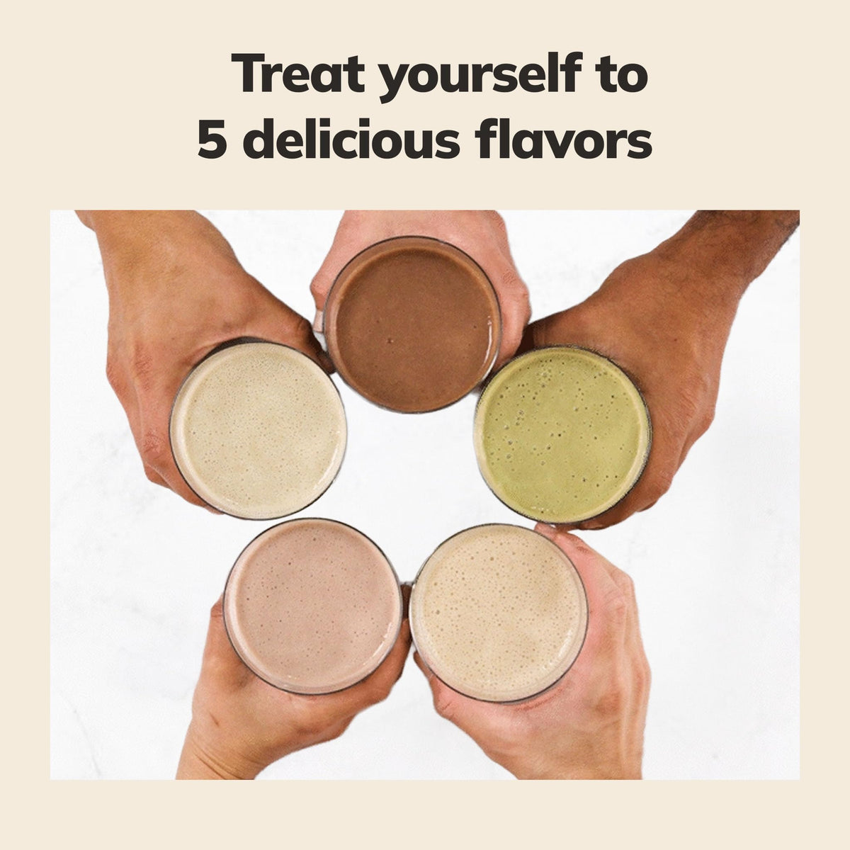 Ka’Chava All-In-One Nutrition Shake – 5 Flavor Sample Pack (5 Servings) | 85+ Superfoods