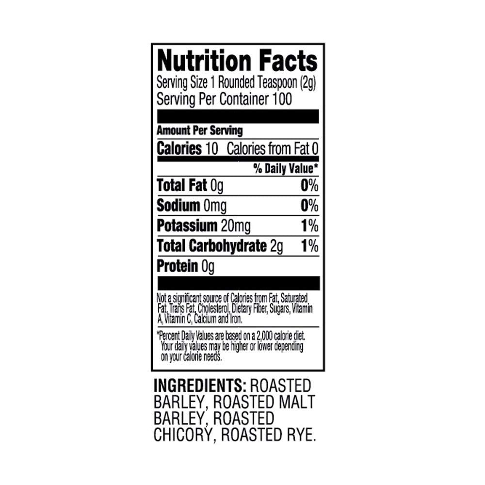 Kaffree Roma - Plant-Based, Caffeine-Free Coffee Alternative (7 oz) - Pack of 4 - Non-GMO
