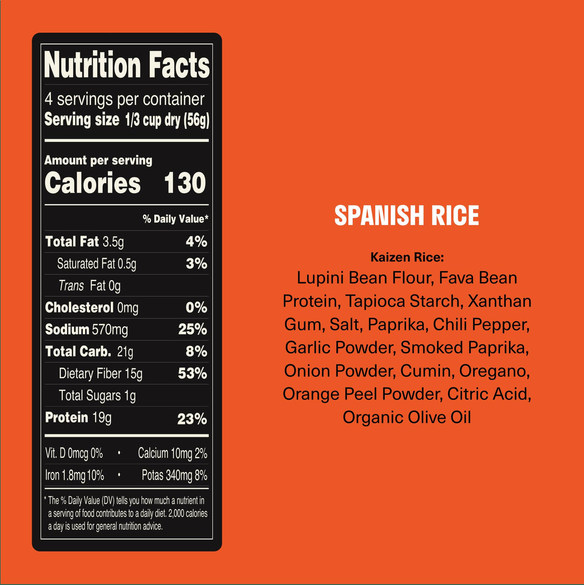 Kaizen Protein Rice Variety Pack – 20g Protein, 6g Net Carbs per Serving, Keto-Friendly, Gluten-Free, Plant-Based Lupini Beans, 8 oz x 3