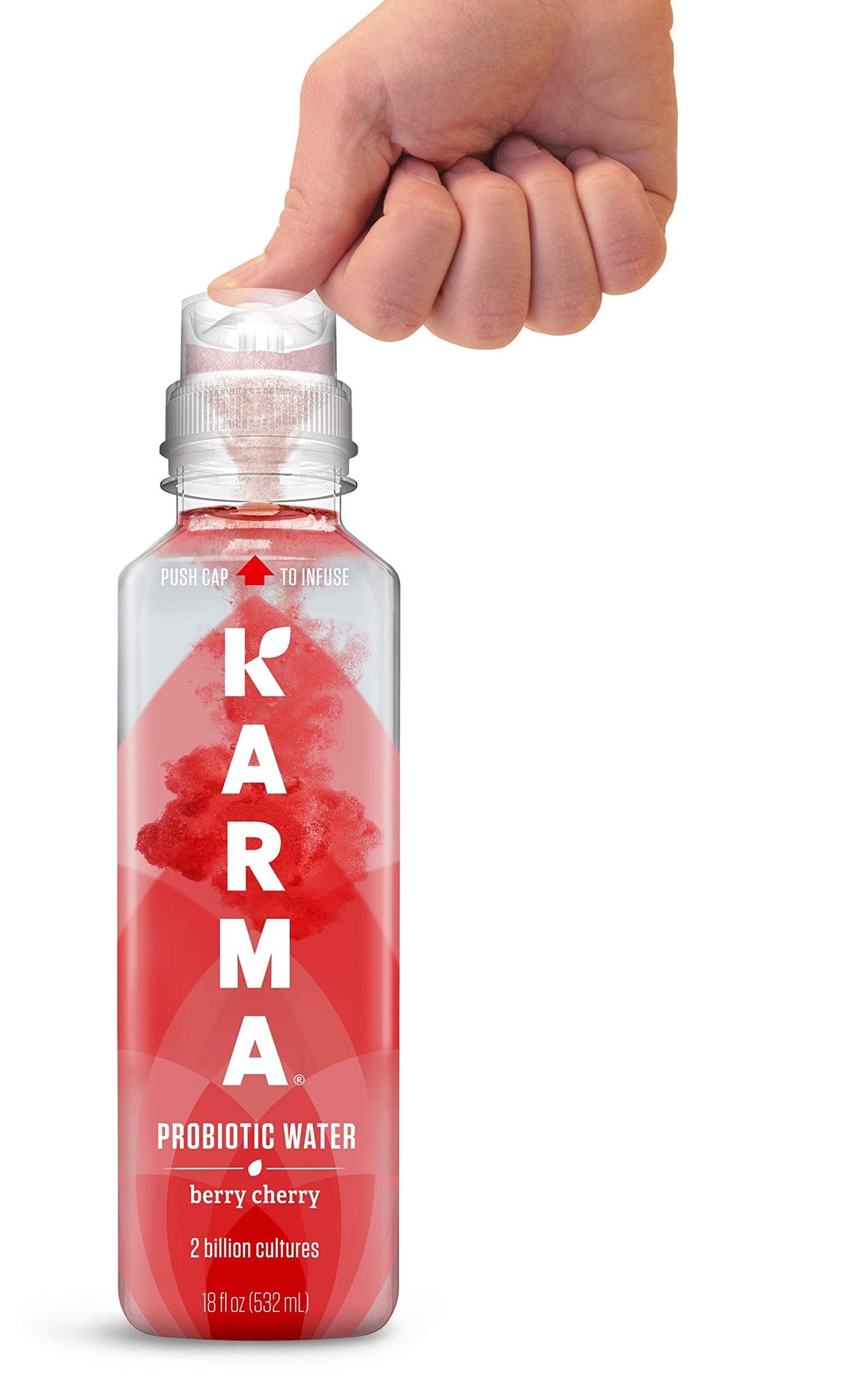 Karma Probiotic Water Berry Cherry 12 Pack – Gut Health & Immune Support