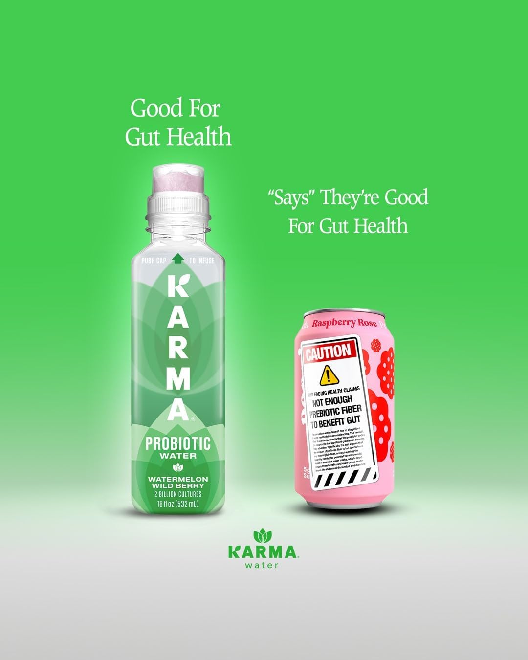 Karma Probiotic Water - Pineapple Coconut, 12 Pack | Immune & Gut Health Support