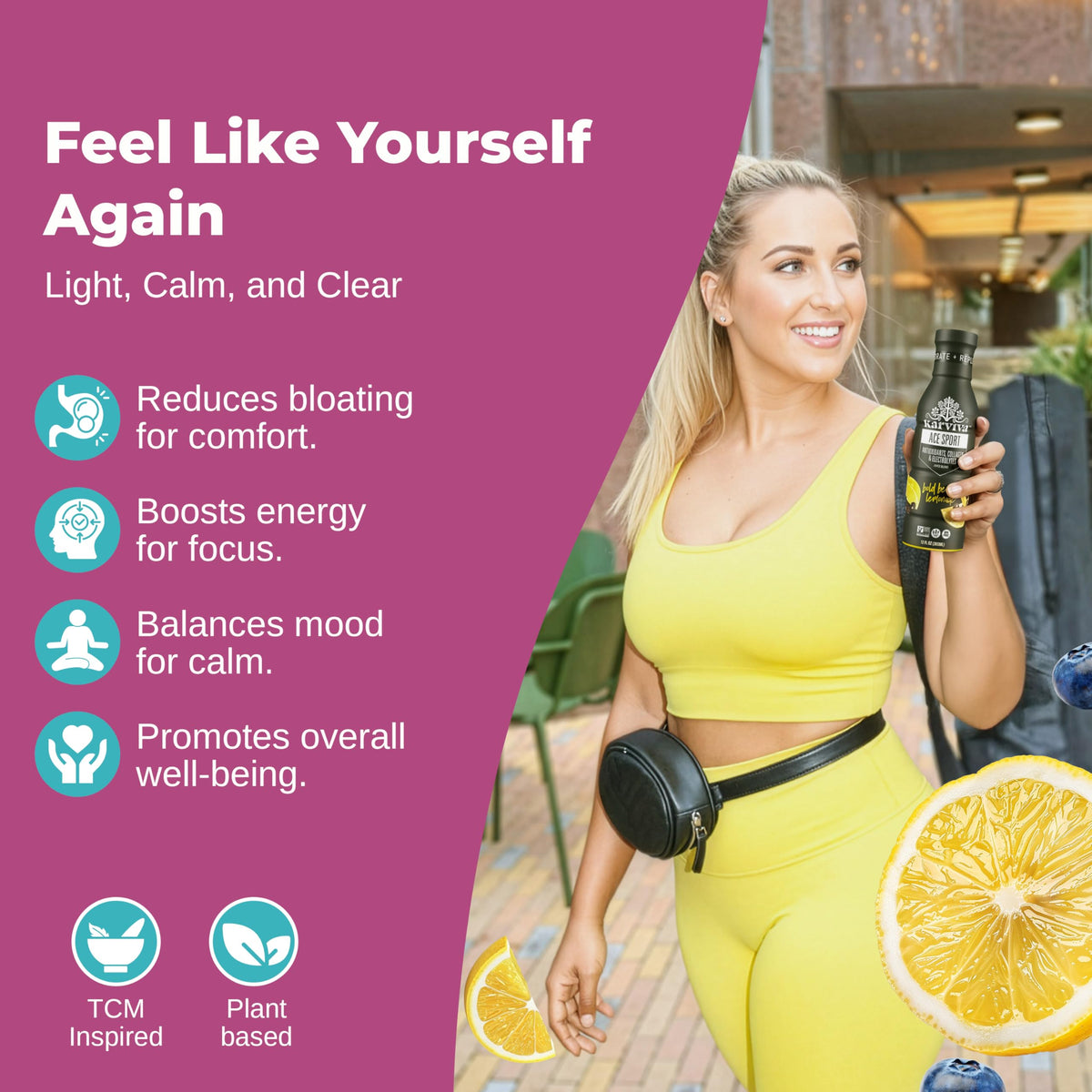 Karviva Juice Cleanse for Women’s Hormone Balance | Detox, Energy & Skin Health | Non-GMO, 6 BPA-Free Bottles
