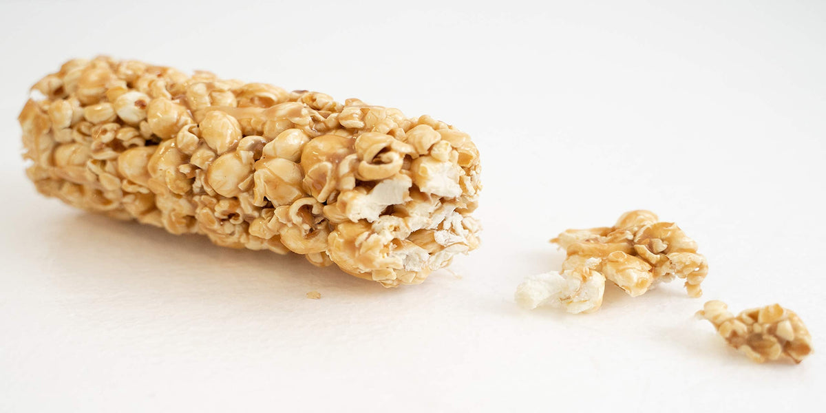 Kathy Kaye Caramel Cob Soft Caramel Popcorn – 16 Bars, Gluten-Free & Nut-Free, Microwaveable, Made in USA