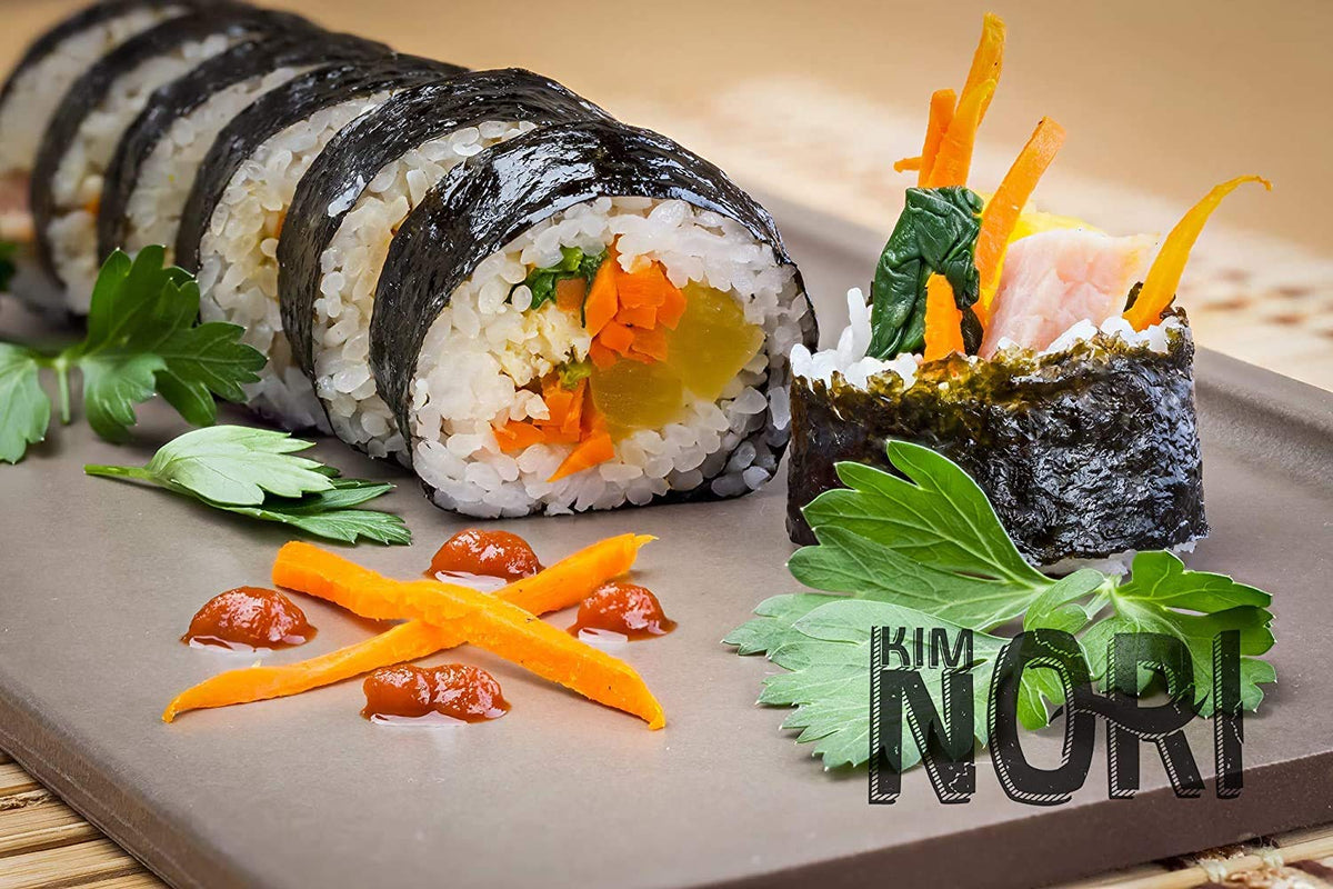KC KWANGCHEONKIM 100 Full Sheets Yaki Sushi Nori Roasted Seaweed – 200 g