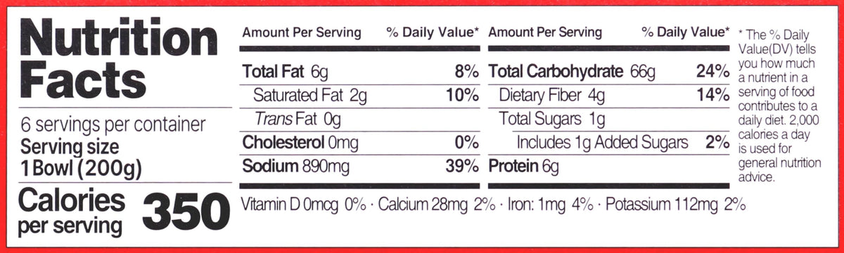KCHELIN Microwaveable Korean Kimchi Fried Rice — 6 Pack, 7.05 oz Bowls
