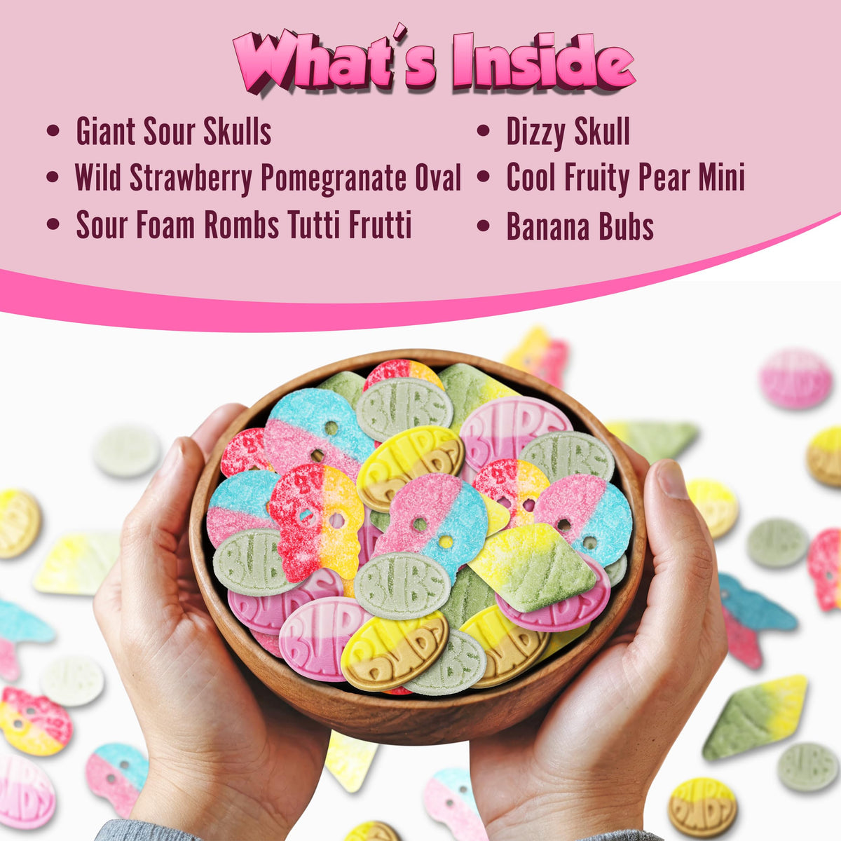 BUBS Swedish Candy Mix 1 lb – Gelatin-Free Vegan Gummies | Imported from Sweden | Kenai Kitchen