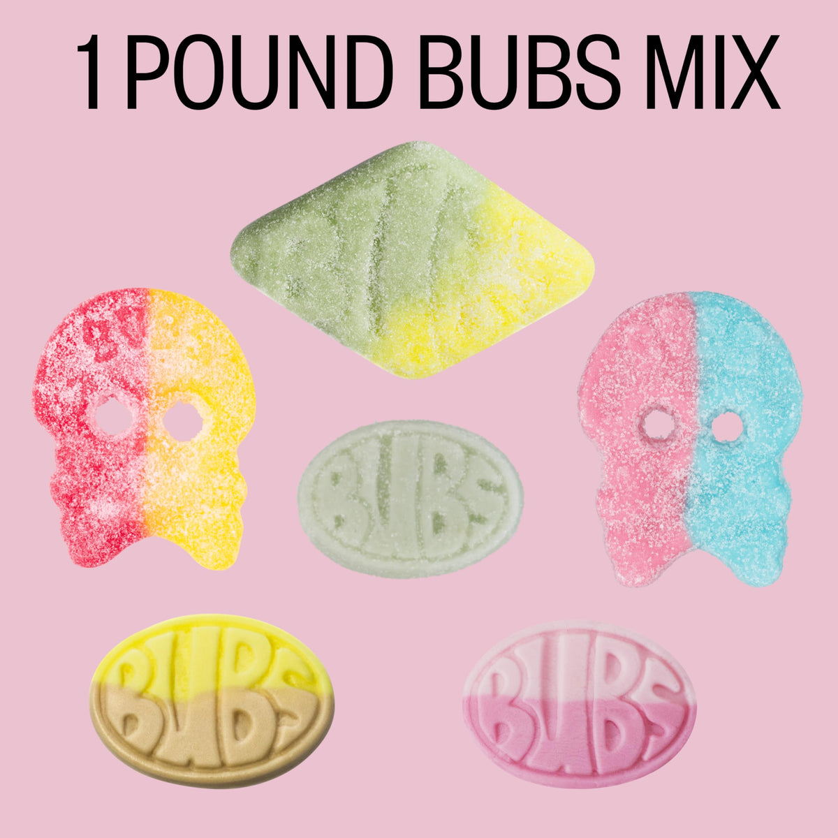 BUBS Swedish Candy Mix 1 lb – Gelatin-Free Vegan Gummies | Imported from Sweden | Kenai Kitchen