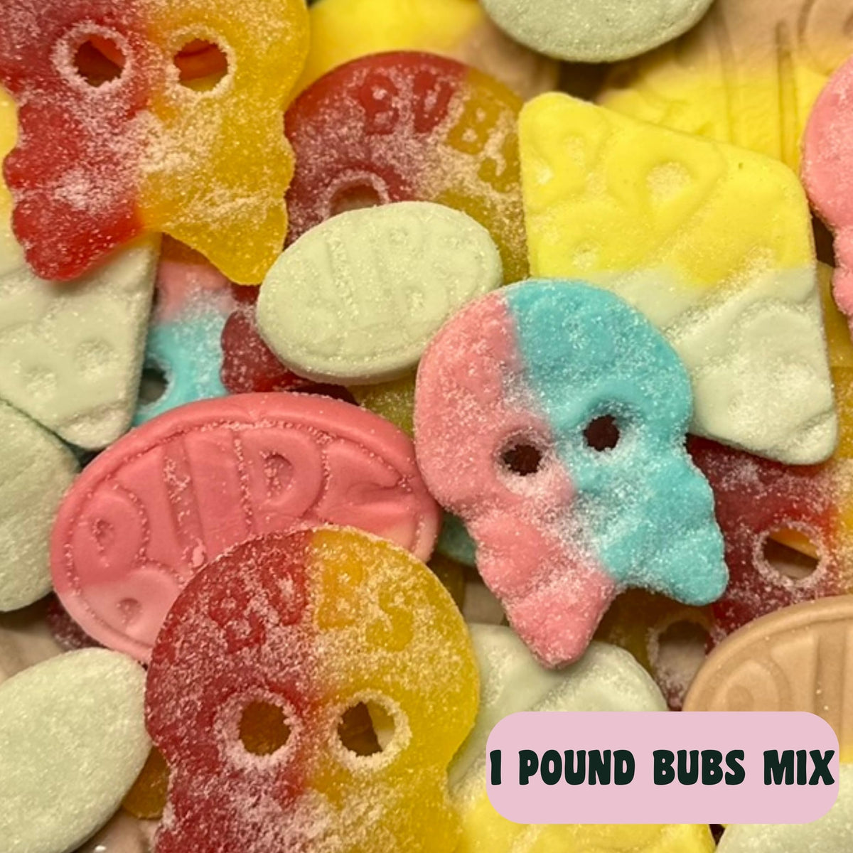BUBS Swedish Candy Mix 1 lb – Gelatin-Free Vegan Gummies | Imported from Sweden | Kenai Kitchen