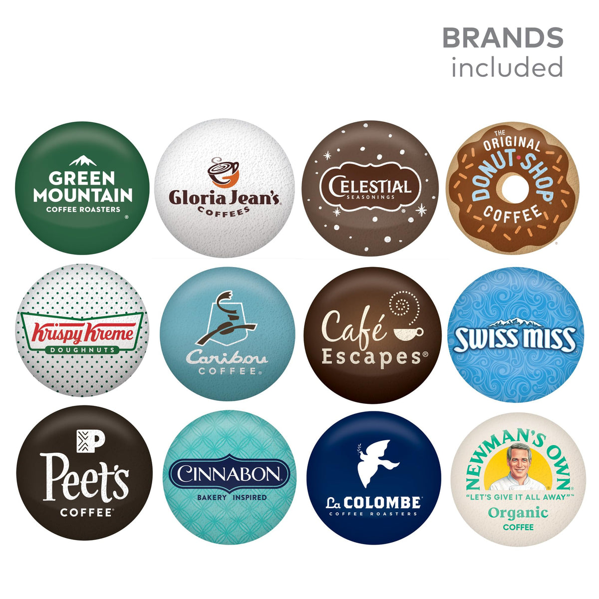 Keurig Entertainers Variety Pack – 40 K-Cup Pods, 20 Flavors
