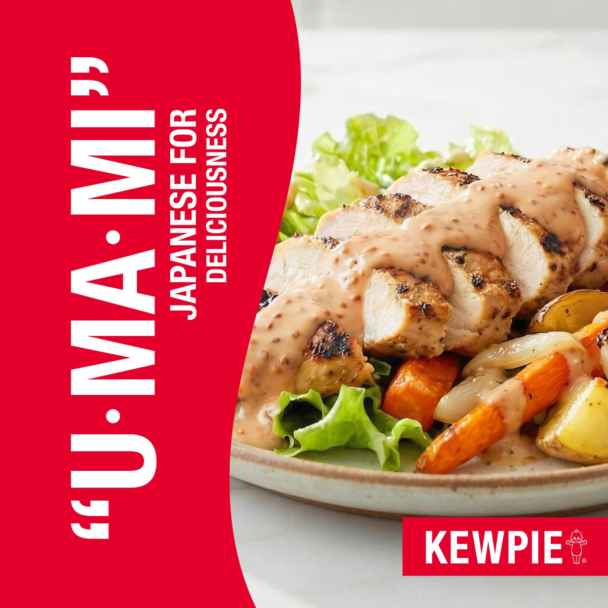 Kewpie Deep Roasted Sesame Dressing – 64 oz, Versatile Marinade & Salad
