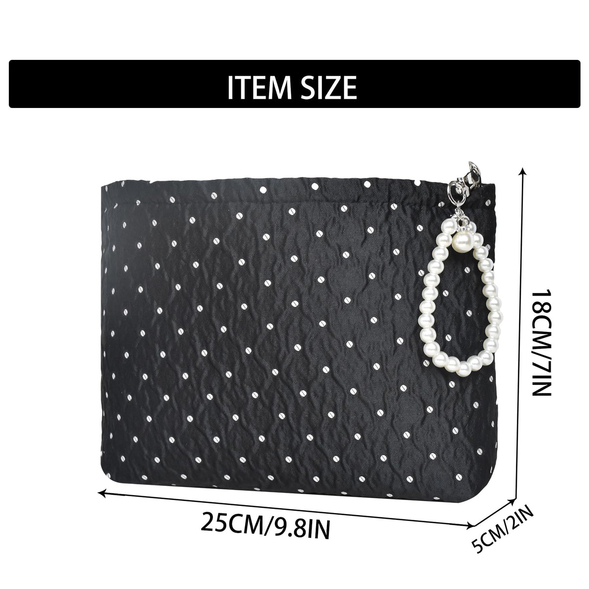 KeYaMee Makeup Bag Travel Cosmetic Bags for Purse Women Organizer Pouch