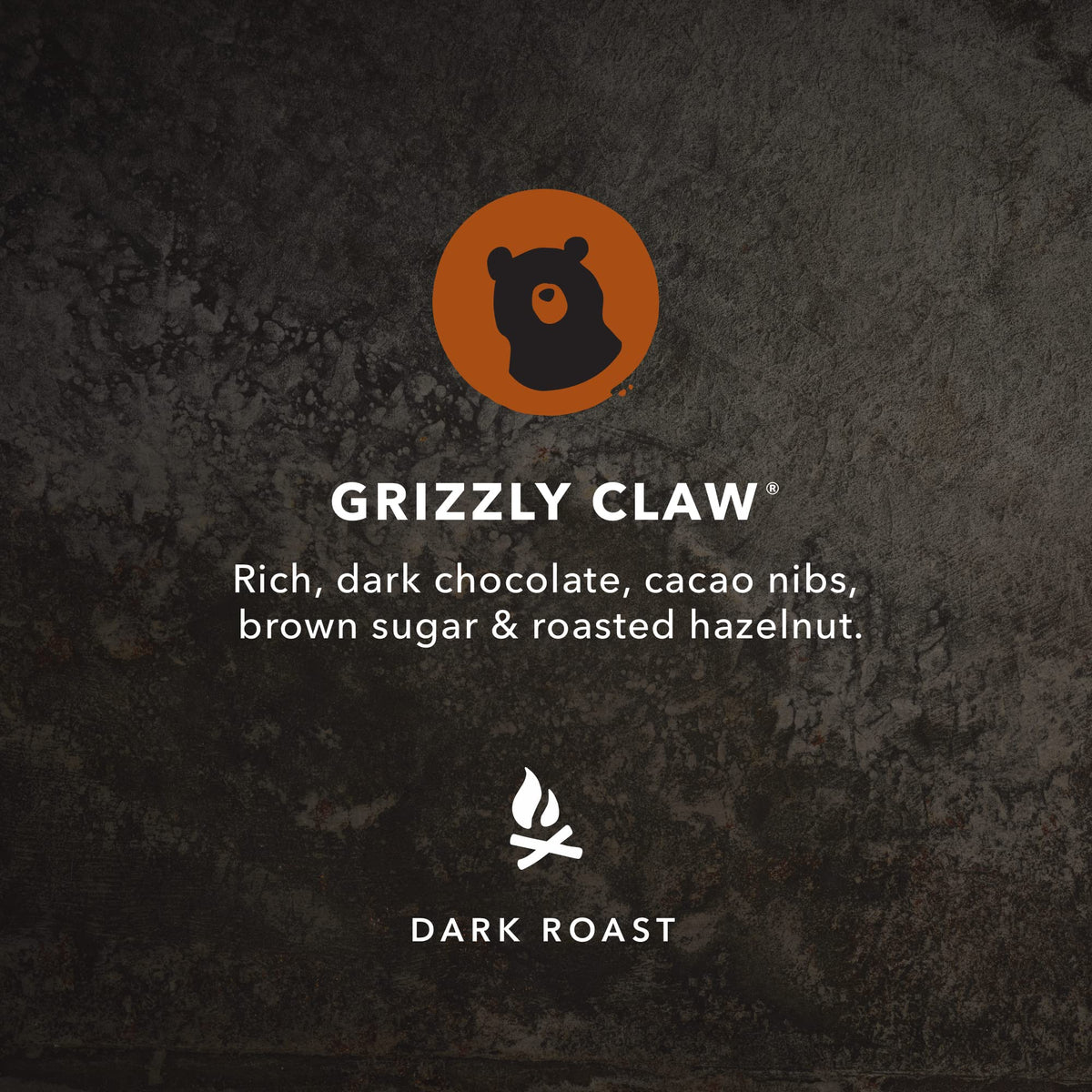 Kicking Horse Grizzly Claw Dark Roast Ground Coffee — Organic, Fairtrade, Kosher, 60 oz (Pack of 6)