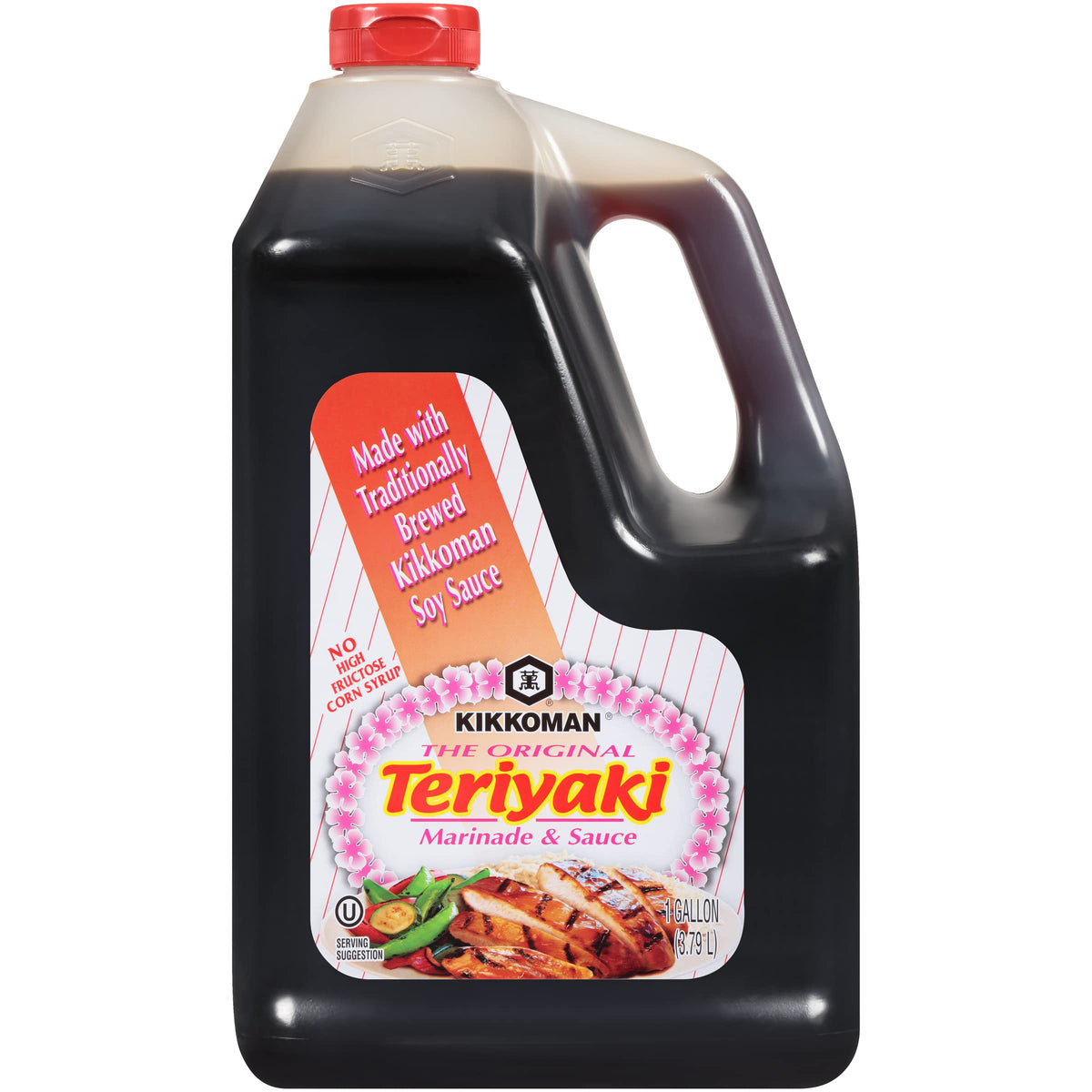 Kikkoman Teriyaki Marinade & Sauce – 128 oz | Marinade, Glaze, Stir-Fry