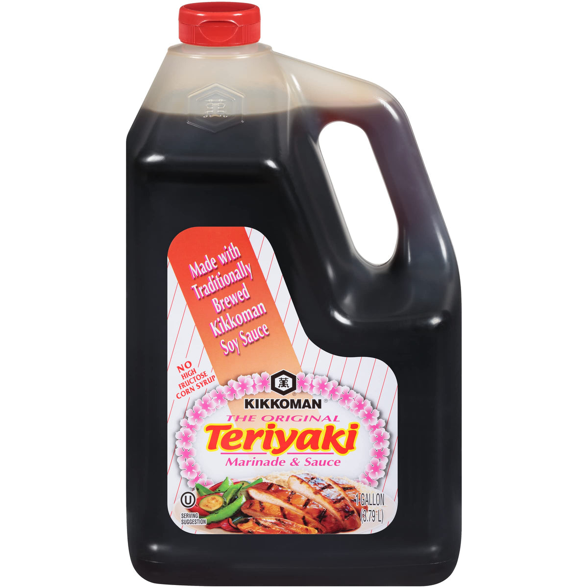 Kikkoman Teriyaki Marinade & Sauce – 128 oz | Marinade, Glaze, Stir-Fry