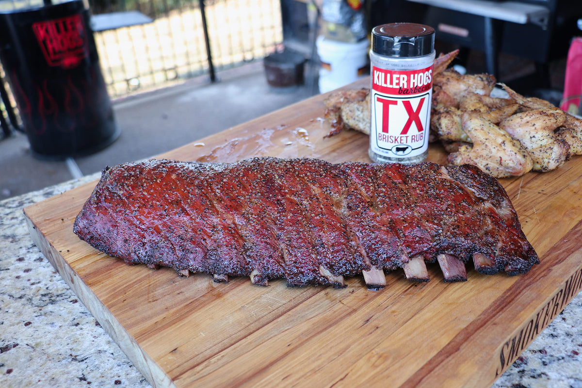 Killer Hogs TX Brisket Dry Rub – Championship Texas BBQ Seasoning, 5 lb