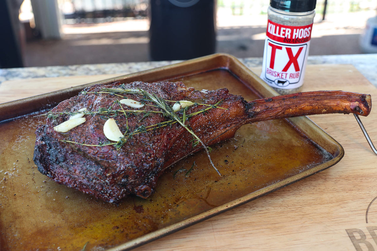 Killer Hogs TX Brisket Dry Rub – Championship Texas BBQ Seasoning, 5 lb