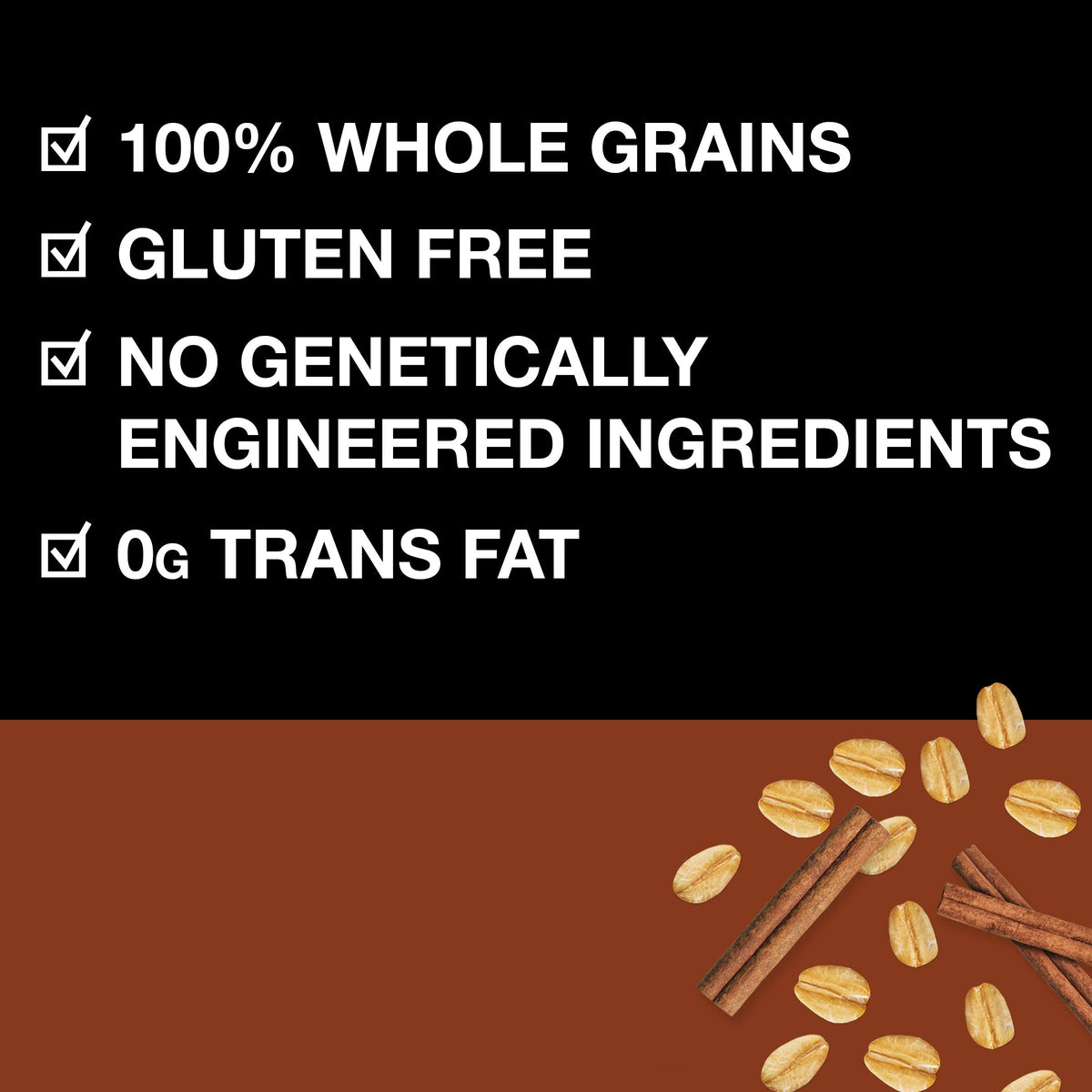 KIND Healthy Grains Cinnamon Oat Granola with Flax Seeds – Gluten Free, 6-Pack, 11 oz Each