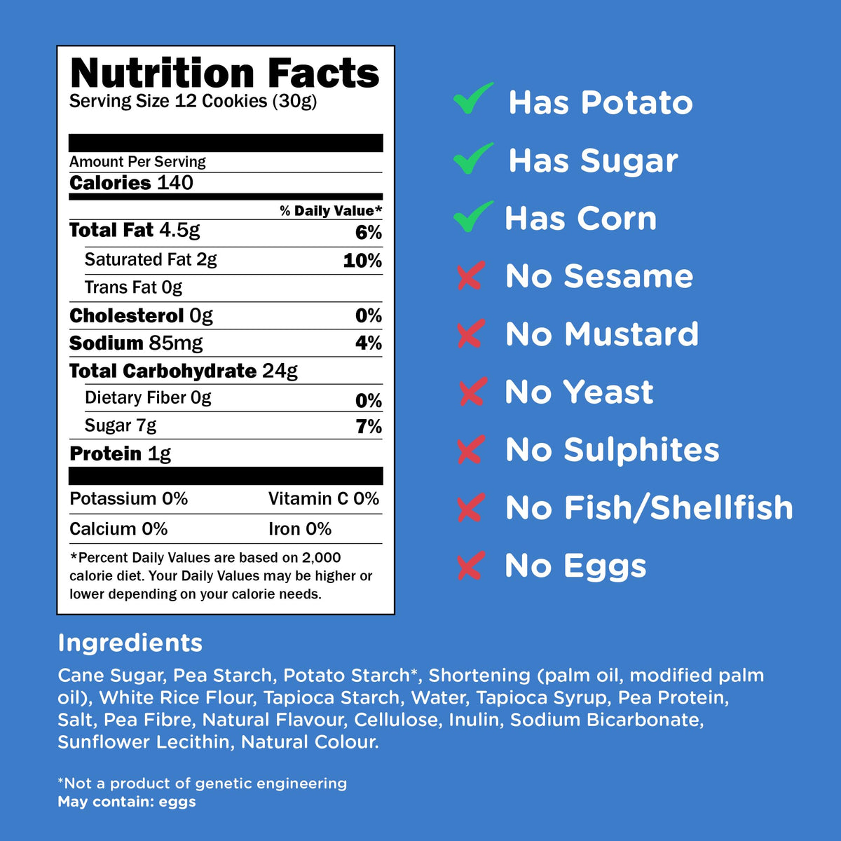Kinnikinnick KinniKritters Vanilla Animal Cookies – Gluten Free, Dairy Free, Nut Free, Peanut Free, Soy Free, Vegan (6x8 oz Pack)