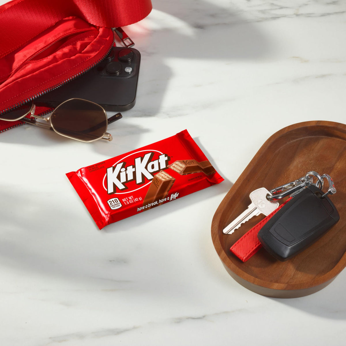 KIT KAT Milk Chocolate Wafer Bars, 1.5 oz – 36-Count Bulk Pack
