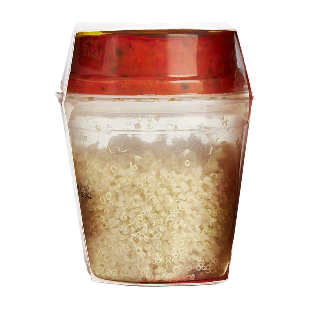 Kitchen & Love Jalapeño & Roasted Pepper Quinoa Quick Meal 6-Pack | Vegan & Gluten-Free