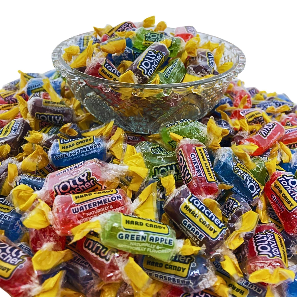 KLUB BULK Jolly Ranchers Hard Candy Assortment – 3lb (48oz), 5 Original Flavors