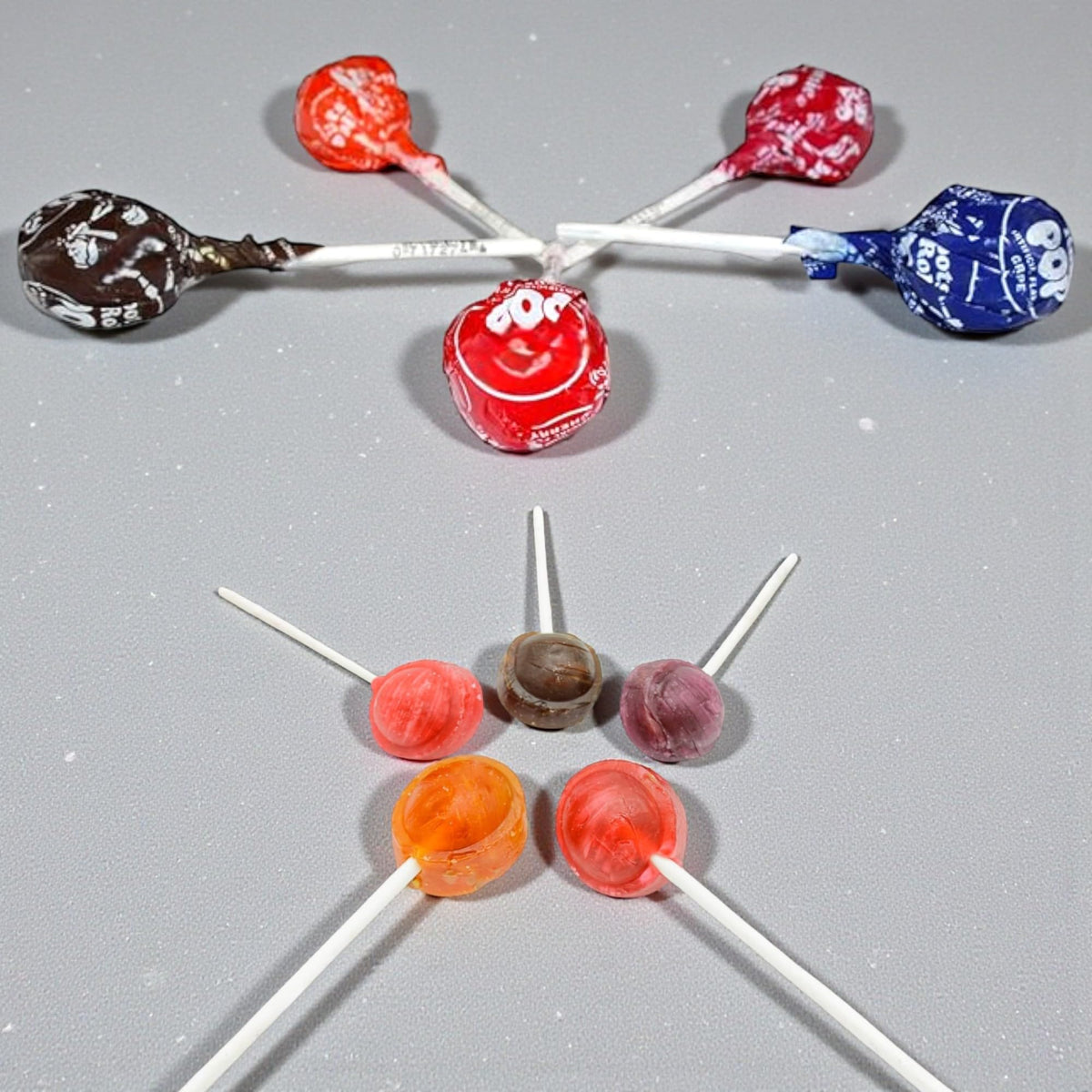 KLUB BULK Assorted Fruit Flavored Classic Roll Pops — 3.5 Lbs Bulk Pack (5 Flavors + Halloween Bonus)