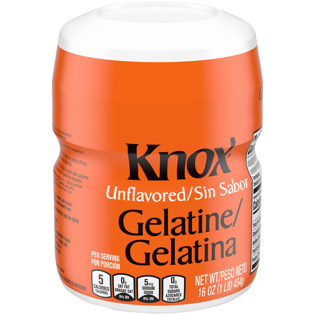 Knox Unflavored Gelatin – 1 lb (Set of 3) | Odorless, Tasteless Thickening Agent