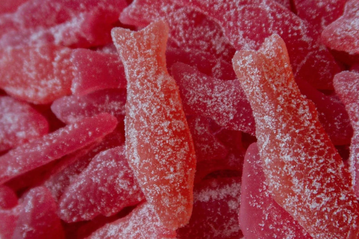 Kolsvart Sour Raspberry Swedish Candy – Vegan, Gluten-Free Gummies | Natural Raspberry Flavor | Pack of 5 (4.2 oz each)