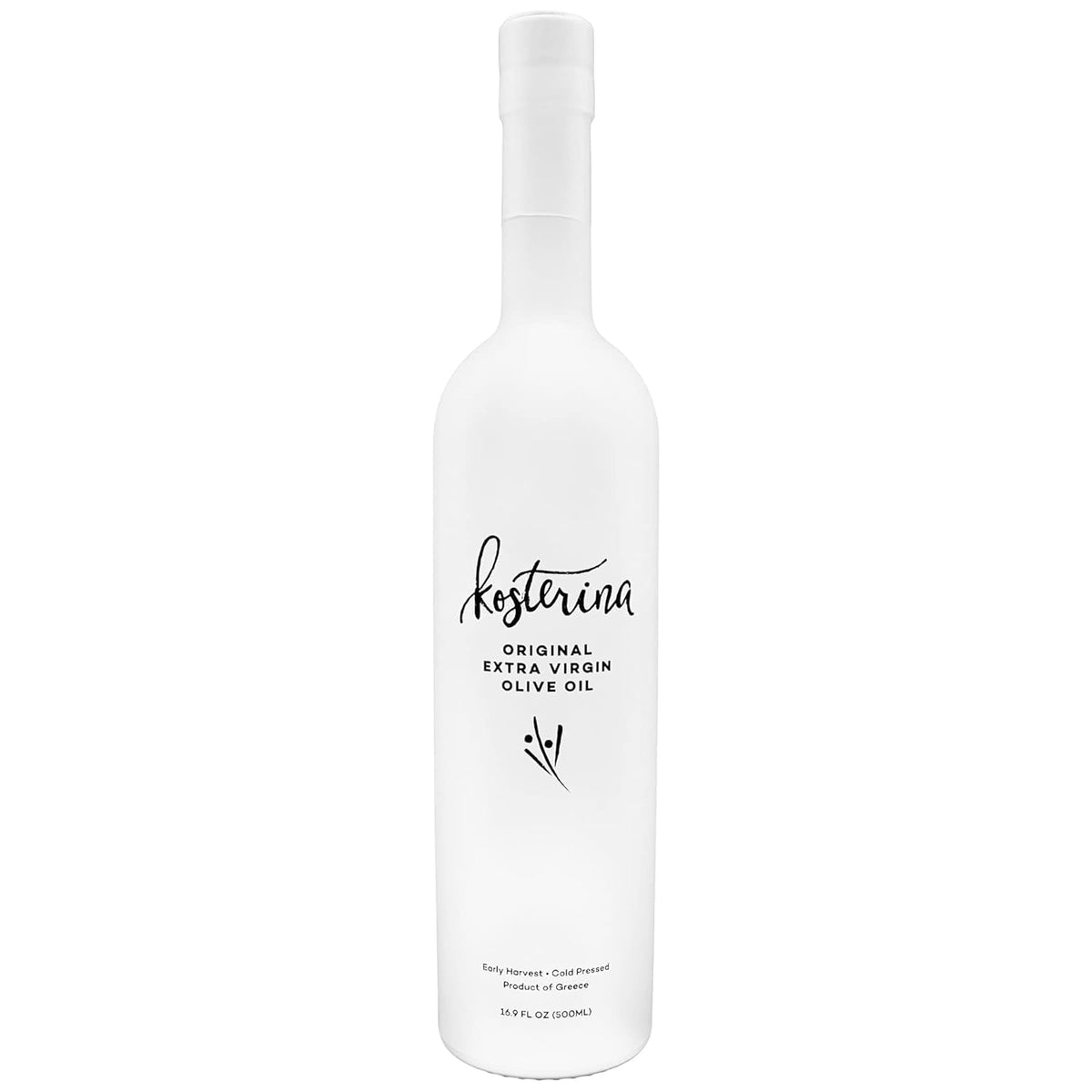 Kosterina Original EVOO — Cold-Pressed Koroneiki, Polyphenol-Rich Greek Olive Oil, 16.9 oz