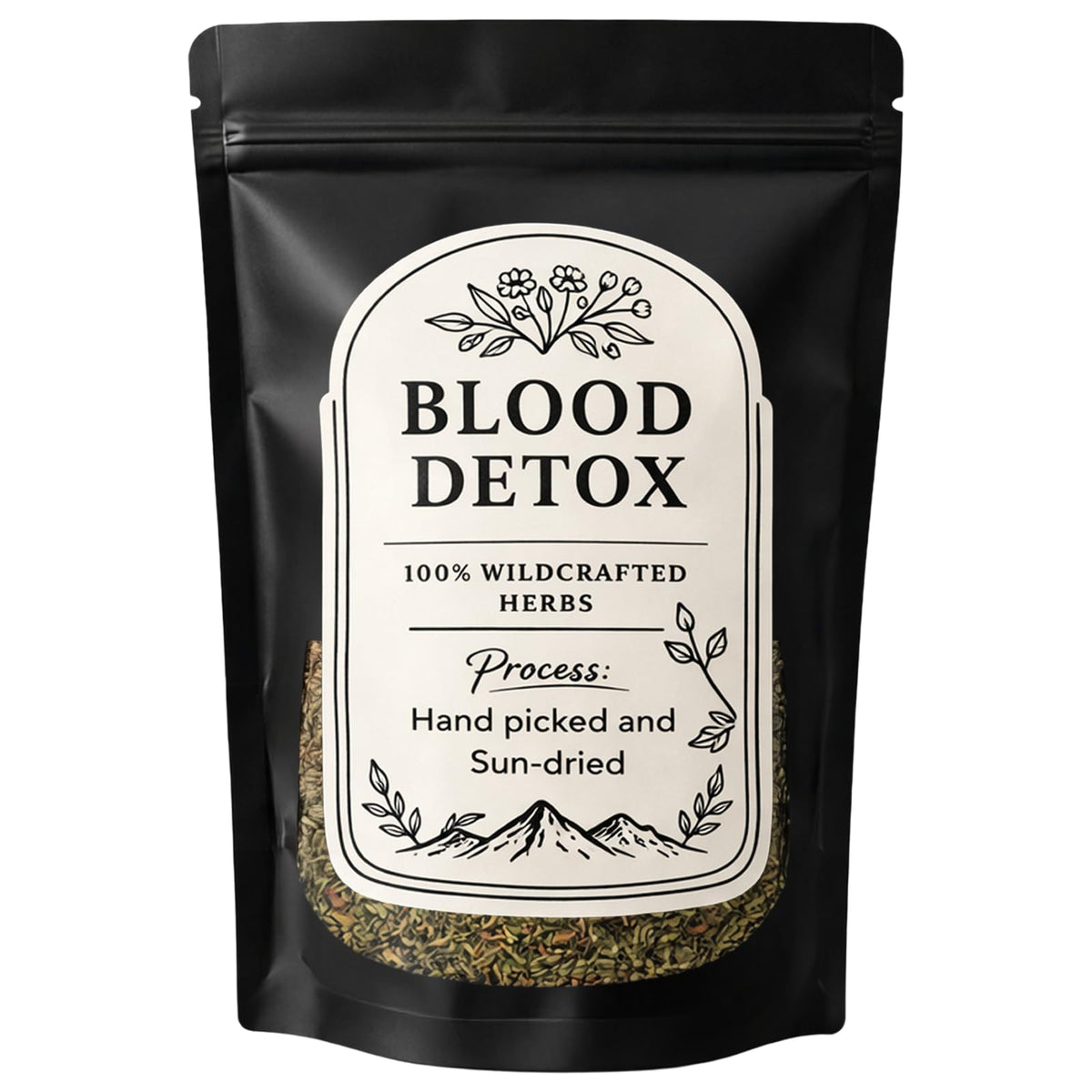 KOVGOCY Blood Detox Tea Jamaica – Caffeine-Free Loose Leaf Herbal Blend, 170 g