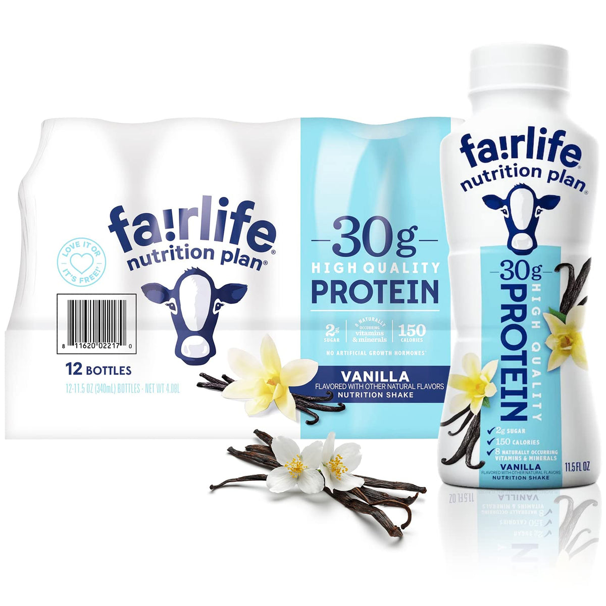 Kozy Home: Fairlife Nutrition Protein Shakes – 12 Pack, 30g Protein, Lactose-Free, Low Sugar, Vanilla/Chocolate/Salted Caramel/Strawberry