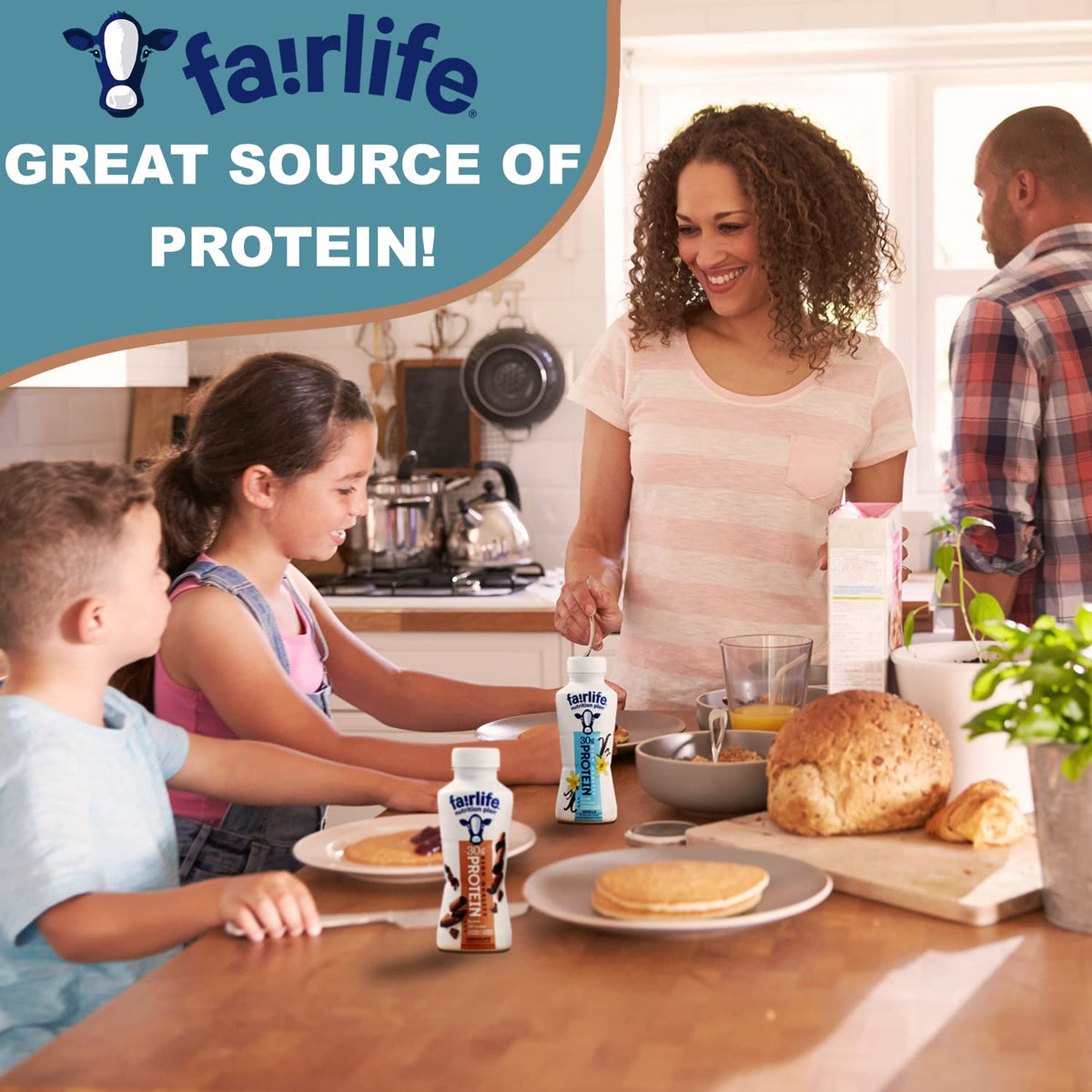 Kozy Home Fairlife Nutrition Protein Shakes — 12 Pack, 30g Protein, Low Sugar, Lactose-Free (Vanilla/Chocolate/Salted Caramel/Strawberry)
