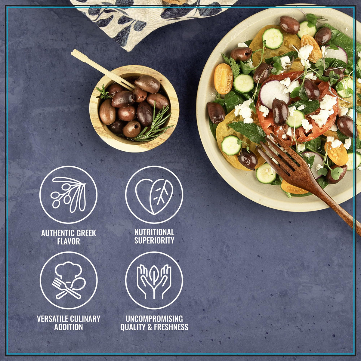 Krinos Whole Kalamata Jumbo Olives 4.4 lb – Premium Greek Olives