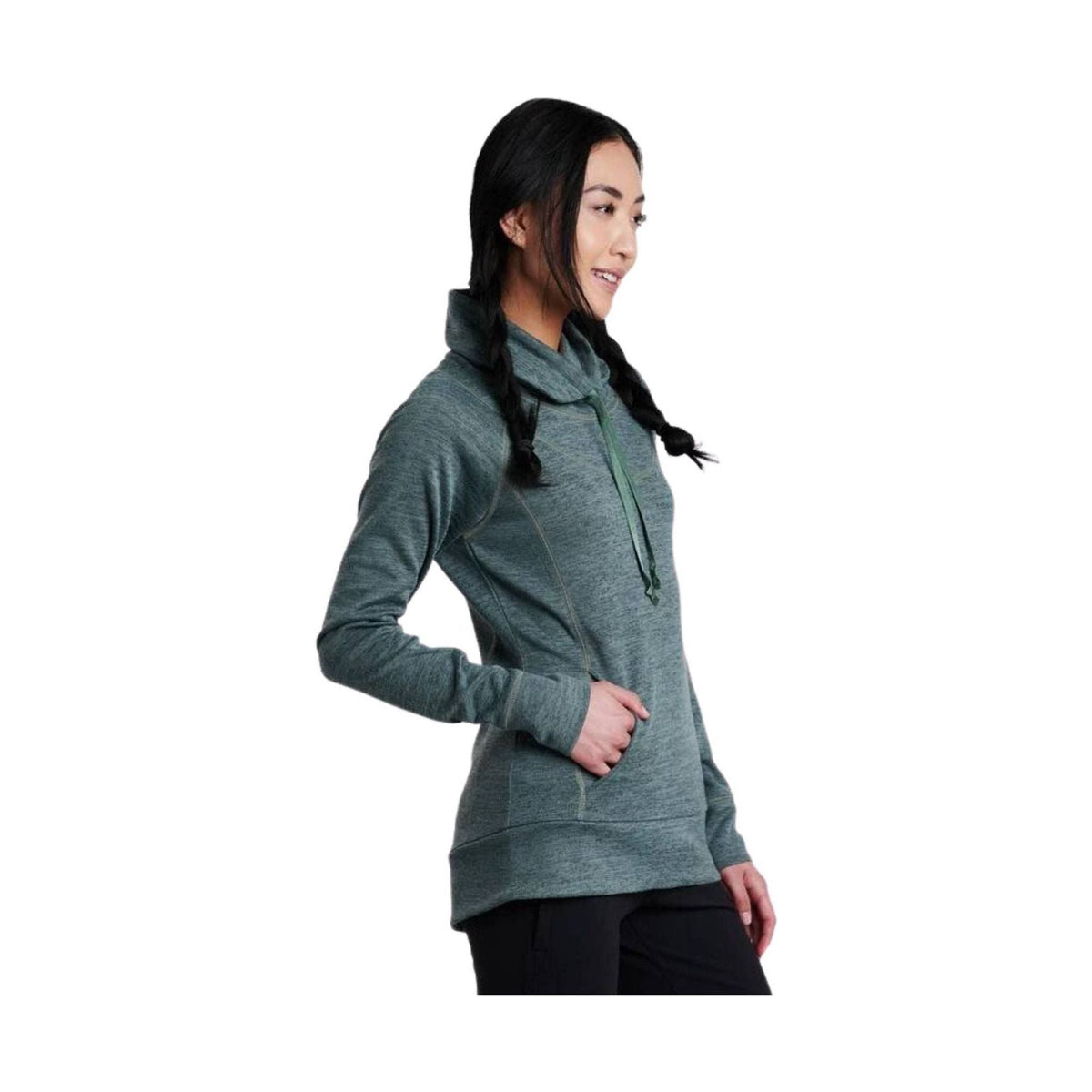 Kuhl Women's Lea Pullover - Evergreen - ONLINE STORE CREDIT/EXCHANGE ONLY