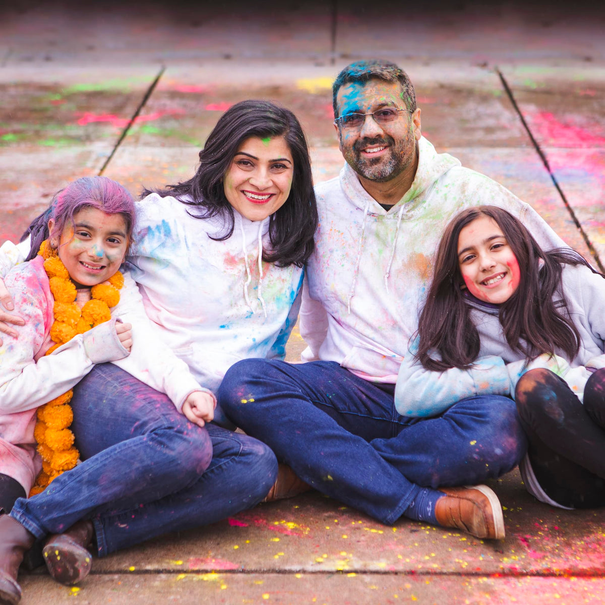 Kulture Khazana Holi Color Powder Toy Kit – 100g x 20, All-Natural, Washable, Biodegradable
