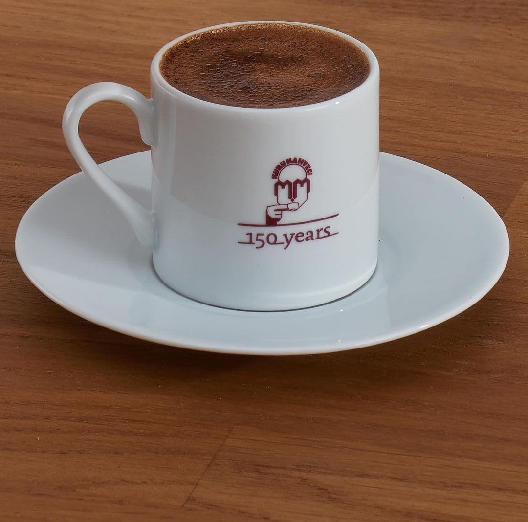 Kurukahveci Mehmet Efendi Turkish Coffee – Arabica, Roasted Ground, Rich Aroma | 2 x 17.6 oz (500 g)