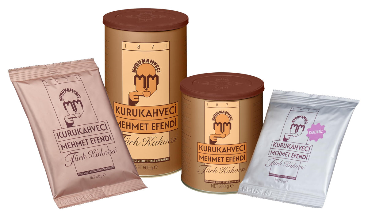 Kurukahveci Mehmet Efendi Turkish Coffee – 17.6 oz Ground Arabica, Rich Aroma
