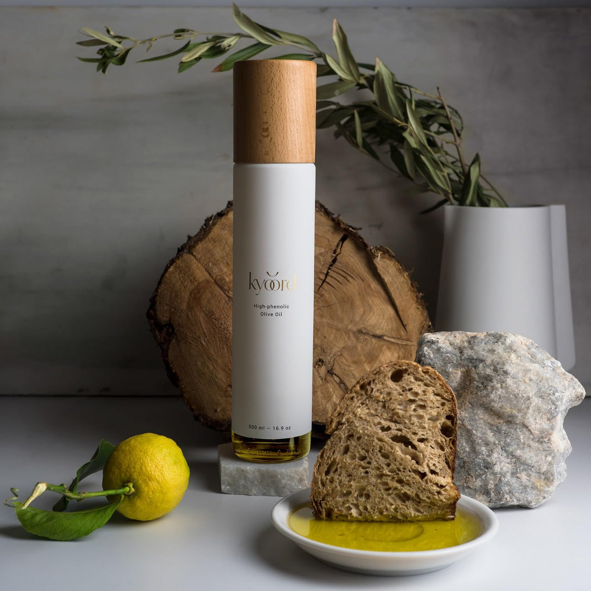 kyoord High-Phenolic EVOO – Unfiltered, Cold-Pressed, Early Harvest (500ml)