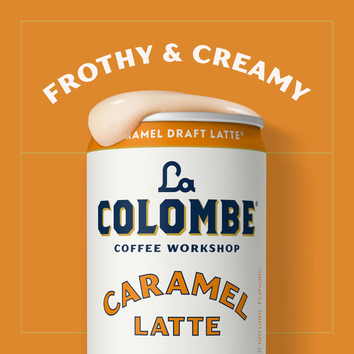 La Colombe Caramel Draft Latte – 11oz Cans (Pack of 12) | Ready-to-Drink Cold Brew, Coffeehouse Quality