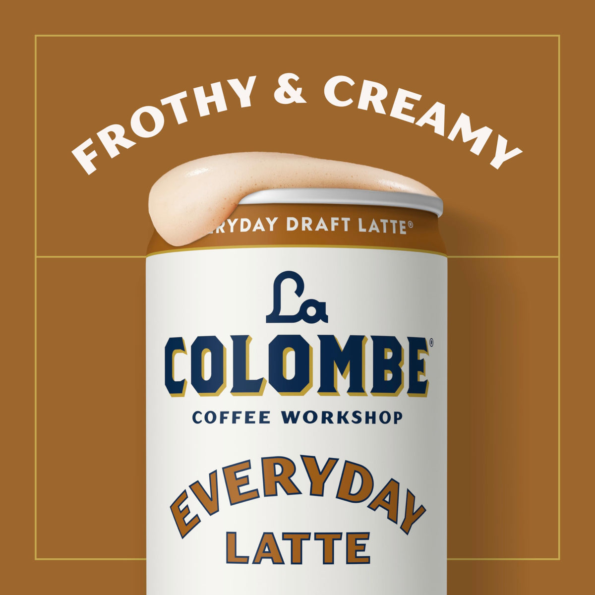 La Colombe Draft Latte — 11 fl oz Cans (Pack of 12) Ready-to-Drink Cold Brew Coffee
