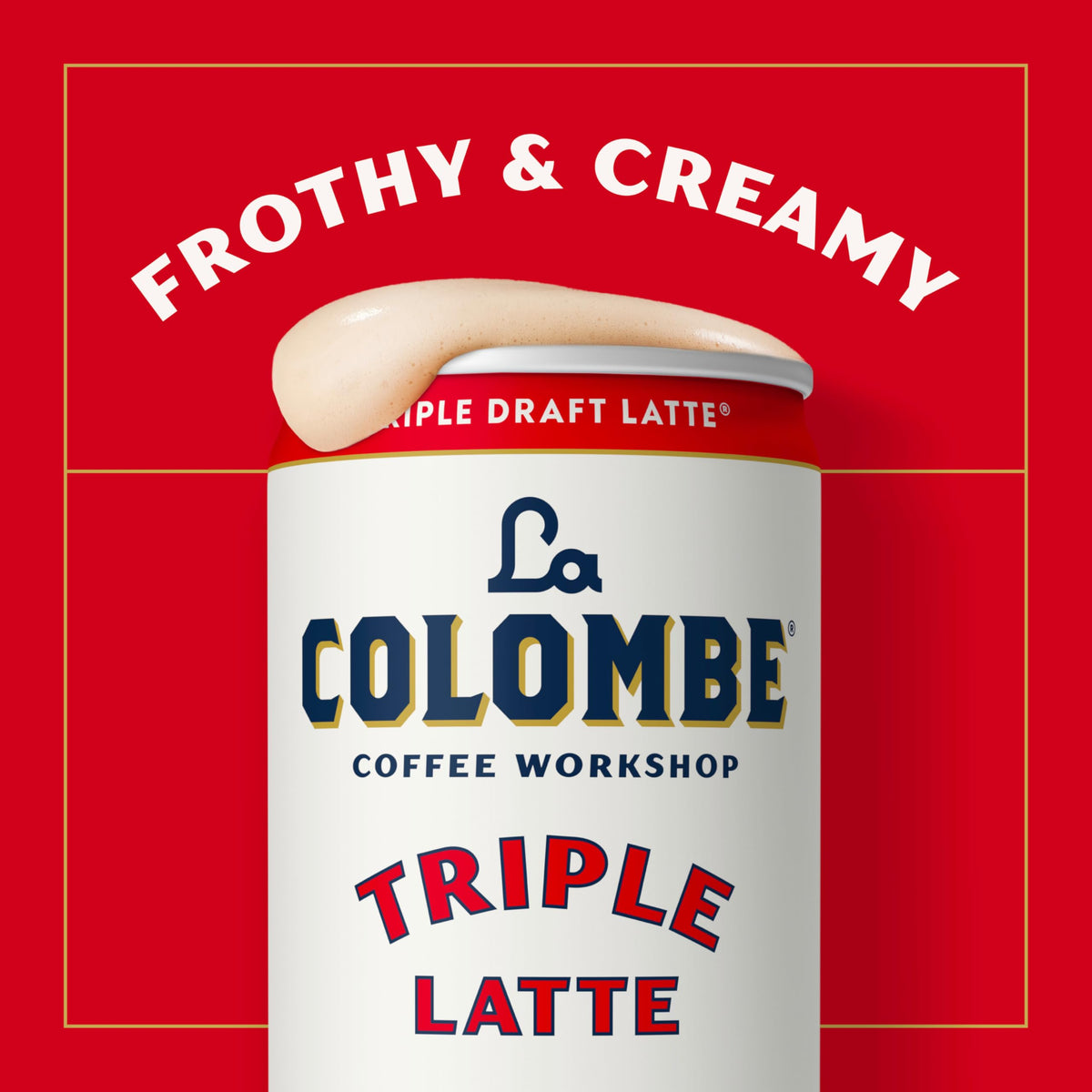 La Colombe Draft Latte Variety Pack — 11 oz Cans (12-Pack) Triple, Vanilla & Mocha