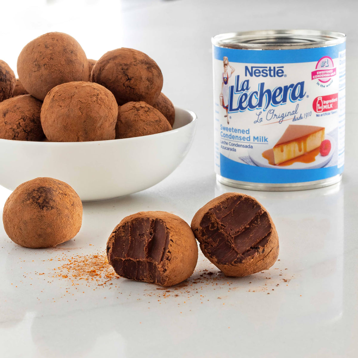 La Lechera Sweetened Condensed Milk – 12 Pack, Shelf-Stable Condensed Milk for Desserts & Coffee