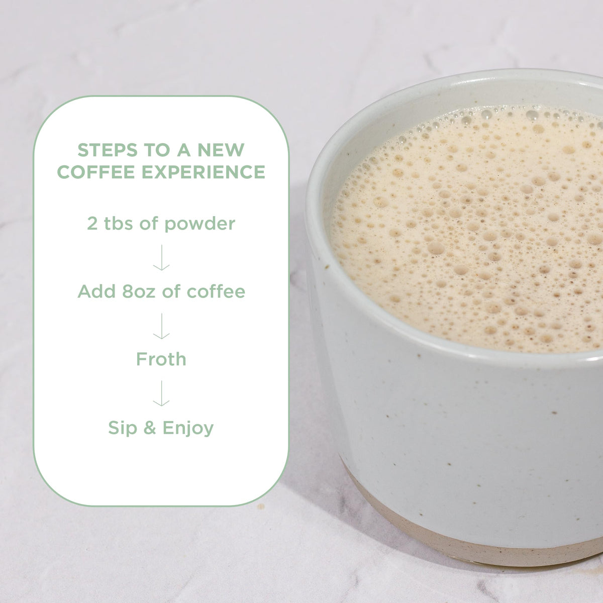 Laird Superfood Non-Dairy Reduced Sugar Powder Coffee Creamer - 16 oz Bag, Vegan, Keto, Gluten Free