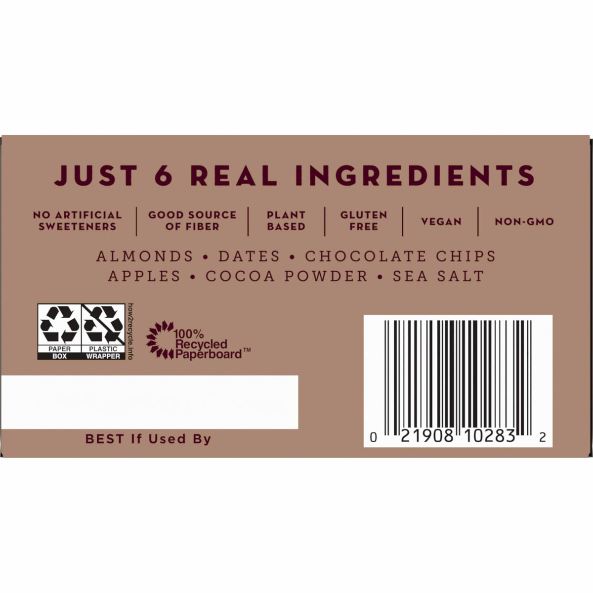 LÄRABAR Almond Butter Chocolate Chip Bars — Gluten Free & Vegan, 16 Bars (25.6 oz)