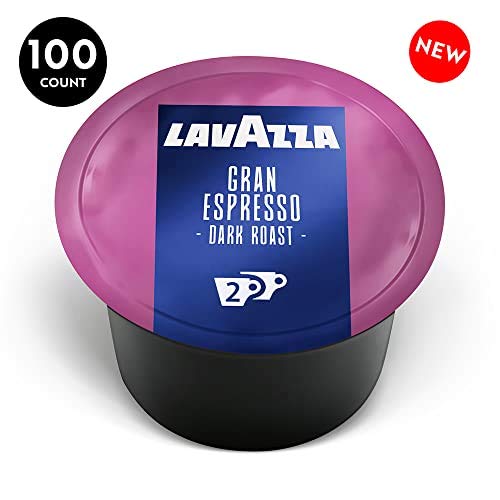 Lavazza Blue Gran Espresso Double Shot Capsules – 100 Count (Pack of 1) | Lavazza