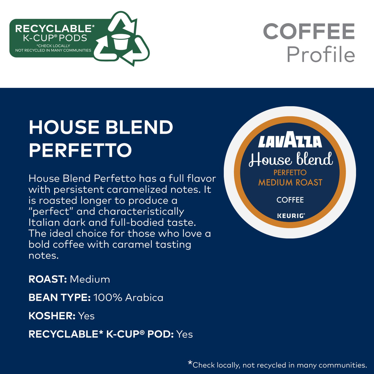 Lavazza Favorites Collection Variety Pack – 64 K-Cup Pods (Light & Medium Roast)