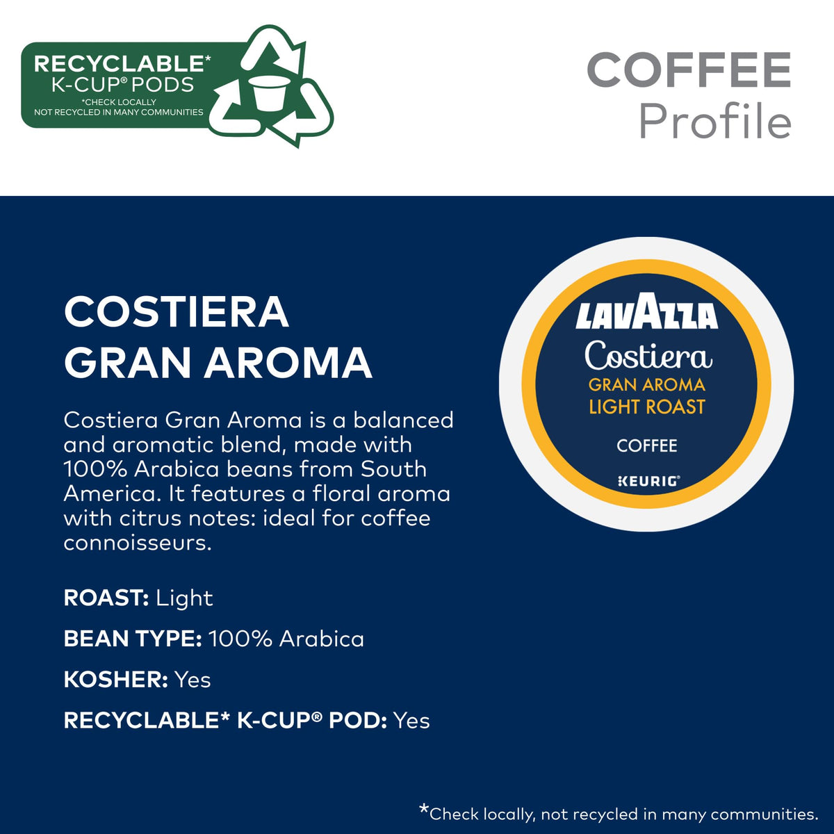 Lavazza Coffee Variety Pack for Keurig | 60 K-Cup Pods