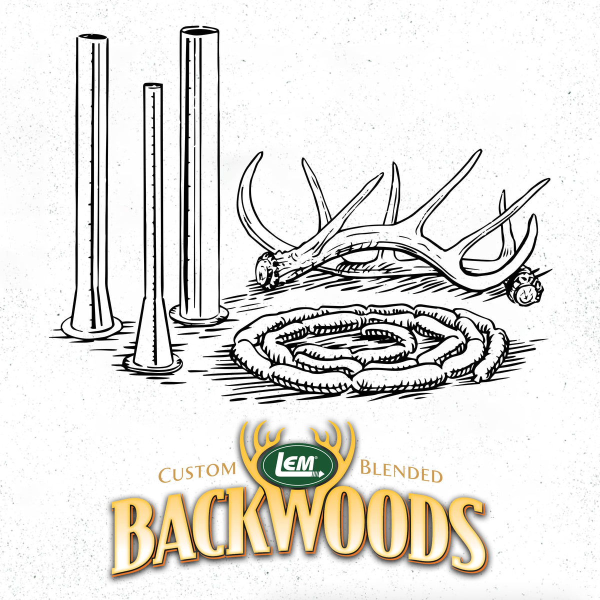 LEM Backwoods Original Jerky Seasoning — Pre-Measured Cure, Seasons Up to 100 lb Meat, 4 lb 5.5 oz Bucket